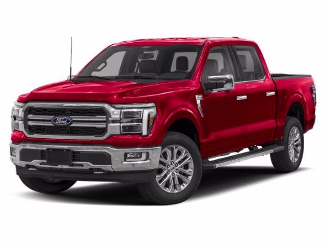 2025 Red Metallic Ford F-150 Lariat 4X4 Truck