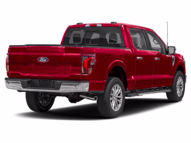 2025 Red Metallic Ford F-150 Lariat 4X4 Truck