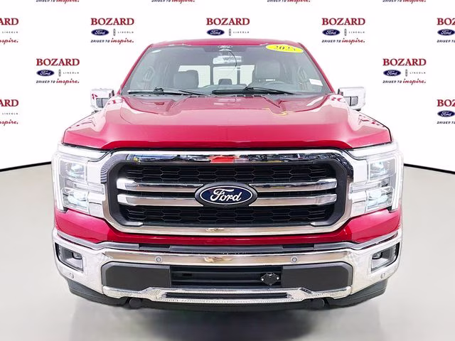 2025 Red Metallic Ford F-150 Lariat 4X4 Truck