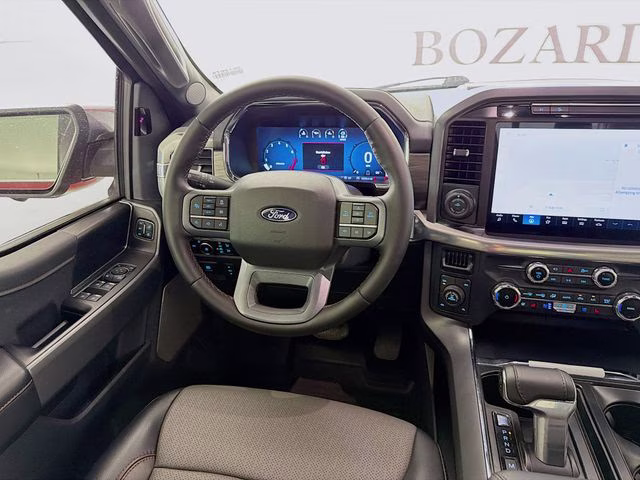 2025 Red Metallic Ford F-150 Lariat 4X4 Truck