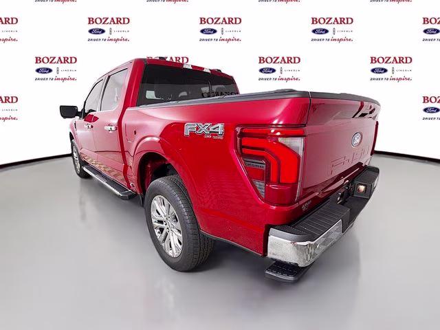 2025 Red Metallic Ford F-150 Lariat 4X4 Truck