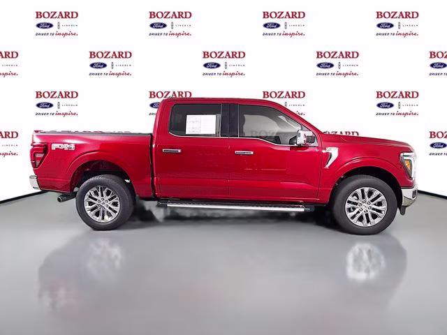 2025 Red Metallic Ford F-150 Lariat 4X4 Truck