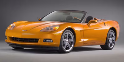 2007 Victory Red Chevrolet Corvette Base RWD Convertible