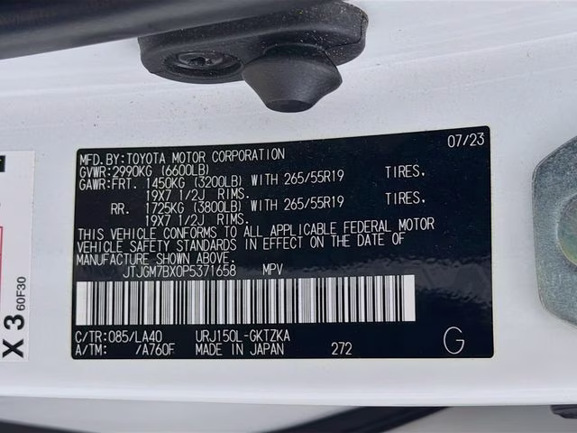 2023 White Pearl Lexus GX 460 Luxury 4X4 SUV