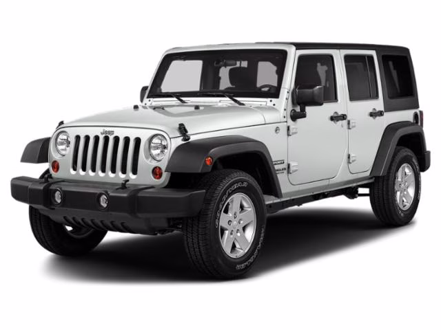 2018 Bright White Clearcoat Jeep Wrangler JK Unlimited Sport 4X4 SUV