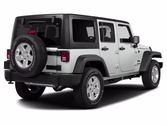 2018 Bright White Clearcoat Jeep Wrangler JK Unlimited Sport 4X4 SUV