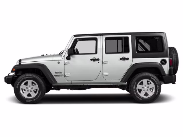 2018 Bright White Clearcoat Jeep Wrangler JK Unlimited Sport 4X4 SUV