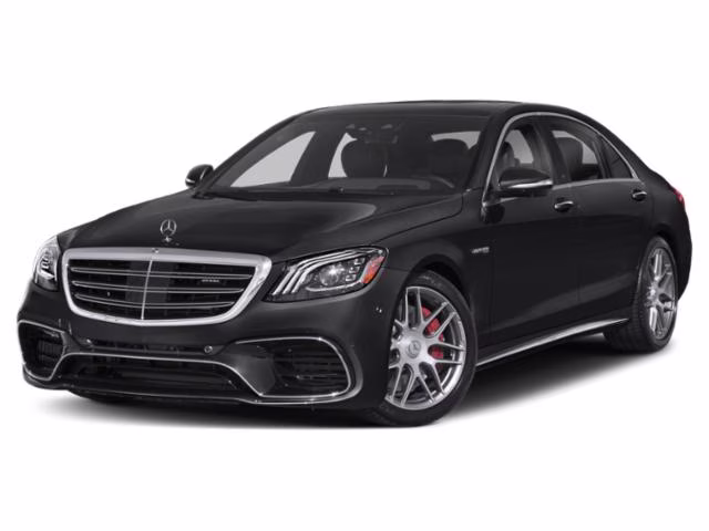 2020 Black Mercedes-Benz S-Class S 63 AMG AWD Sedan