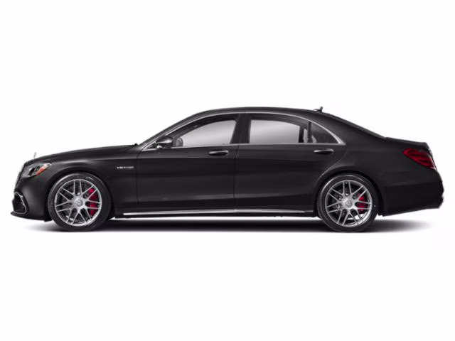 2020 Black Mercedes-Benz S-Class S 63 AMG AWD Sedan