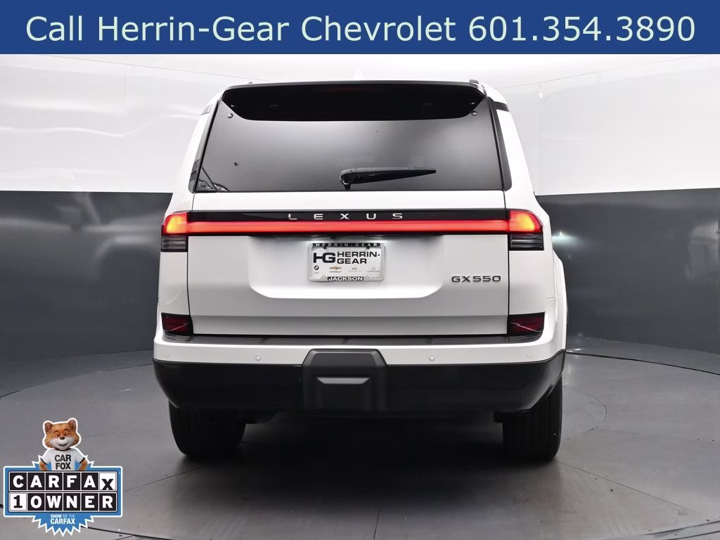 2024 White Pearl Lexus GX 550 Premium+ 4X4 SUV