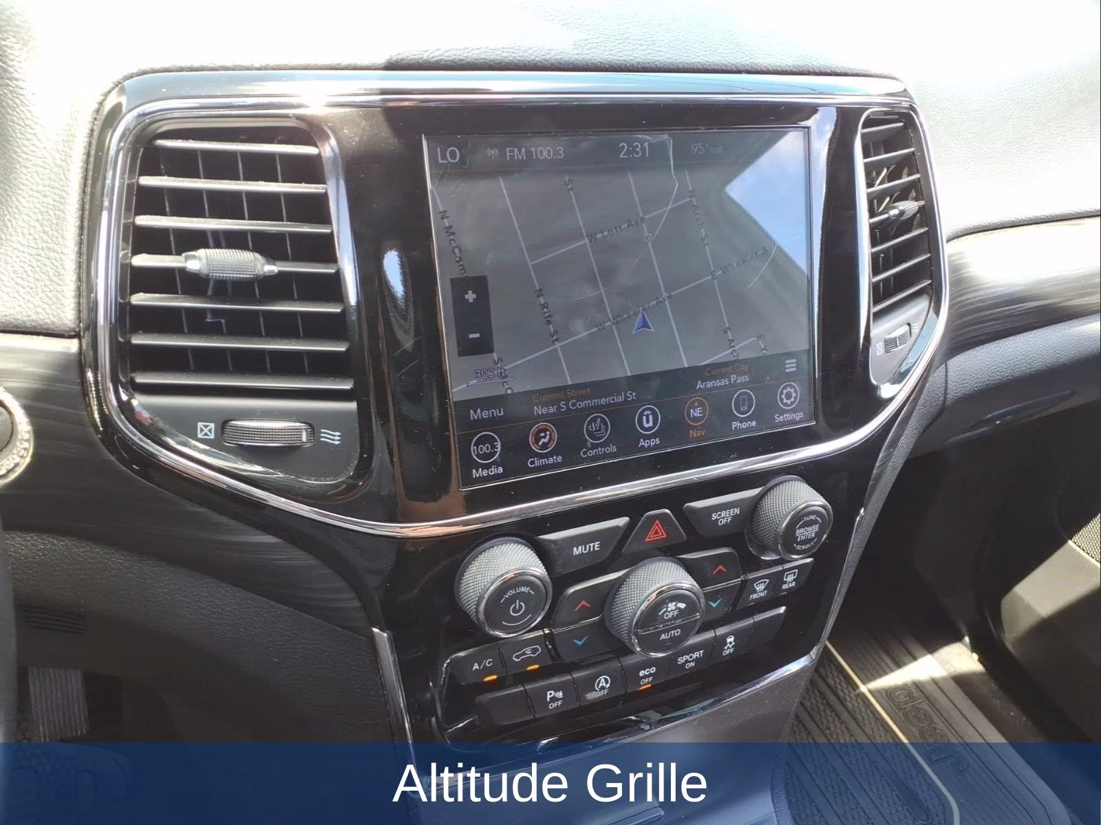 2020 Gray Clearcoat Jeep Grand Cherokee Altitude RWD SUV