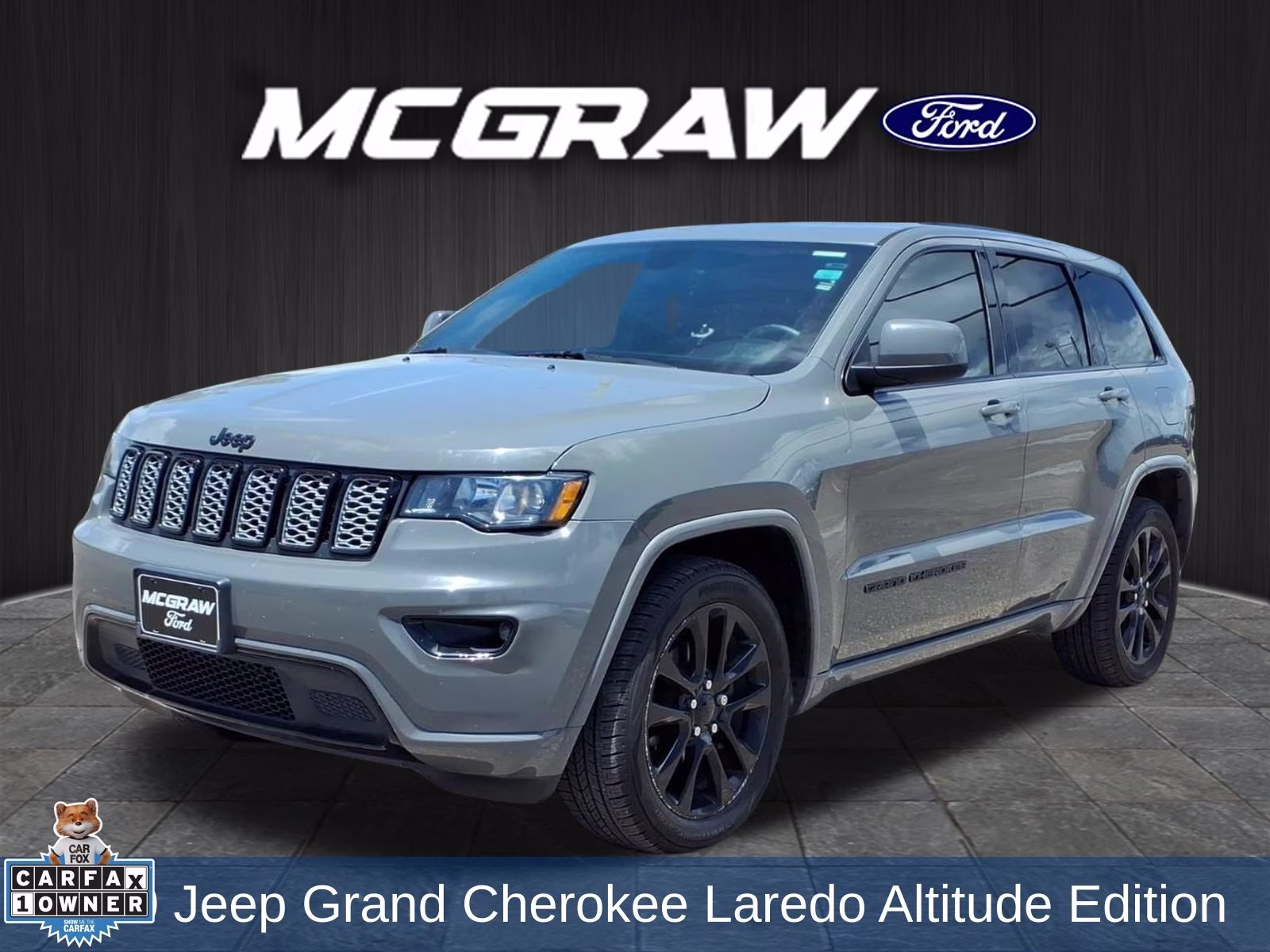 2020 Gray Clearcoat Jeep Grand Cherokee Altitude RWD SUV