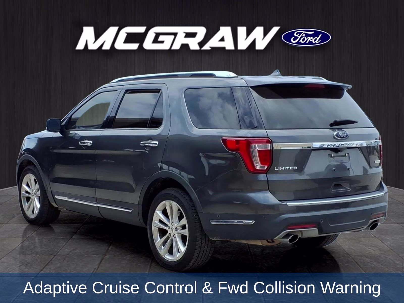 2018 Magnetic Ford Explorer Limited FWD SUV