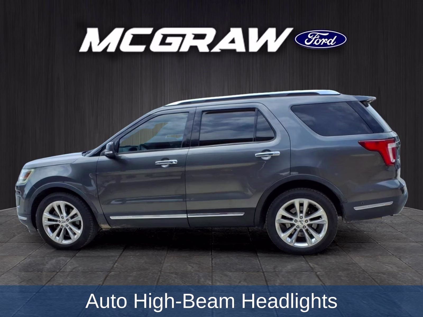 2018 Magnetic Ford Explorer Limited FWD SUV