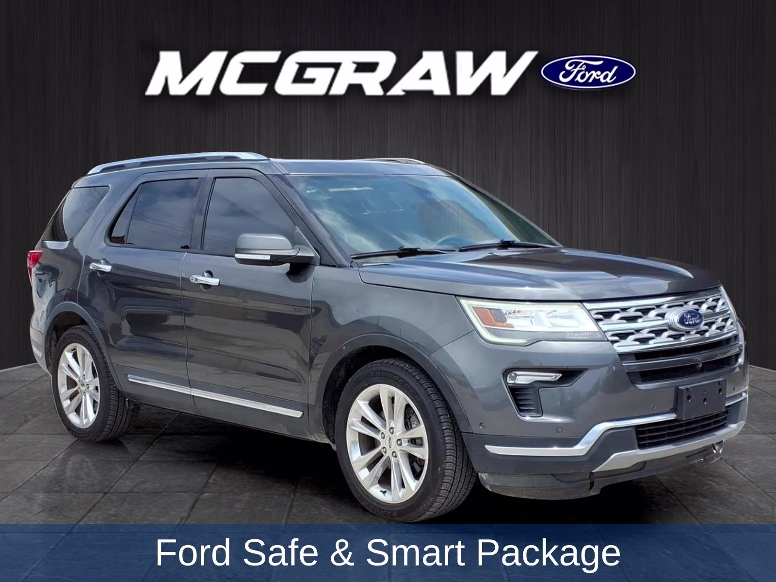 2018 Magnetic Ford Explorer Limited FWD SUV