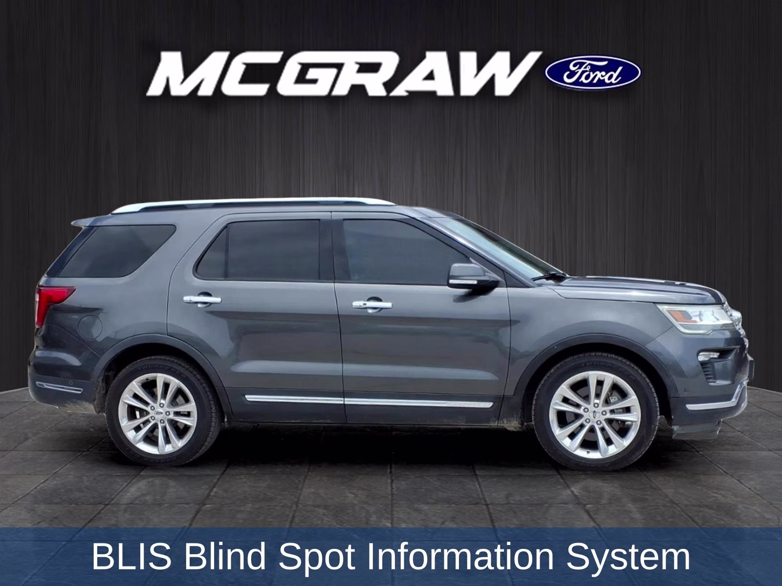 2018 Magnetic Ford Explorer Limited FWD SUV