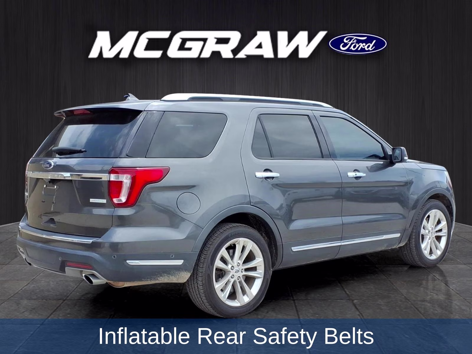 2018 Magnetic Ford Explorer Limited FWD SUV