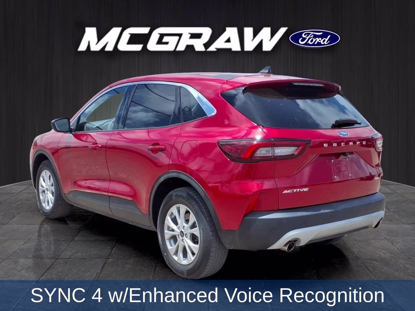 2023 Red Metallic Ford Escape Active AWD SUV
