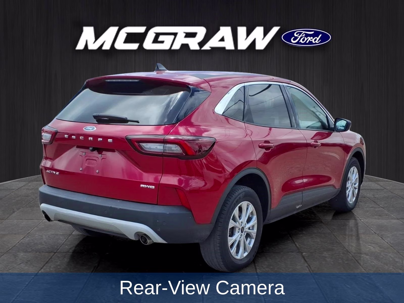2023 Red Metallic Ford Escape Active AWD SUV
