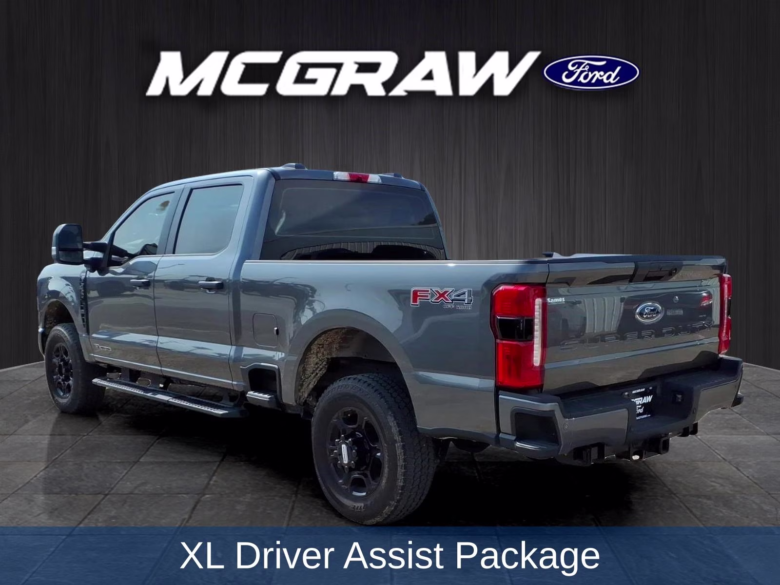2025 Gray Metallic Ford Super Duty F-250 SRW XL 4X4 Truck