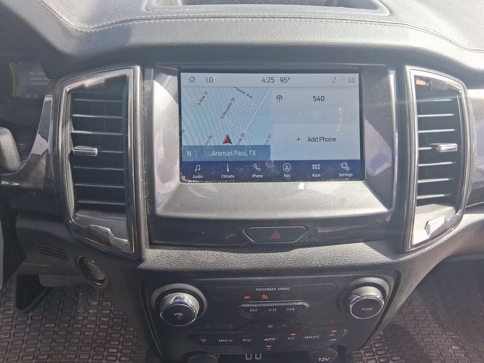 2022 Blue Metallic Ford Ranger Lariat 4X4 Truck