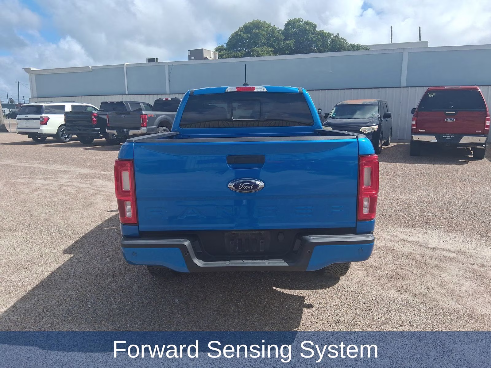 2022 Blue Metallic Ford Ranger Lariat 4X4 Truck