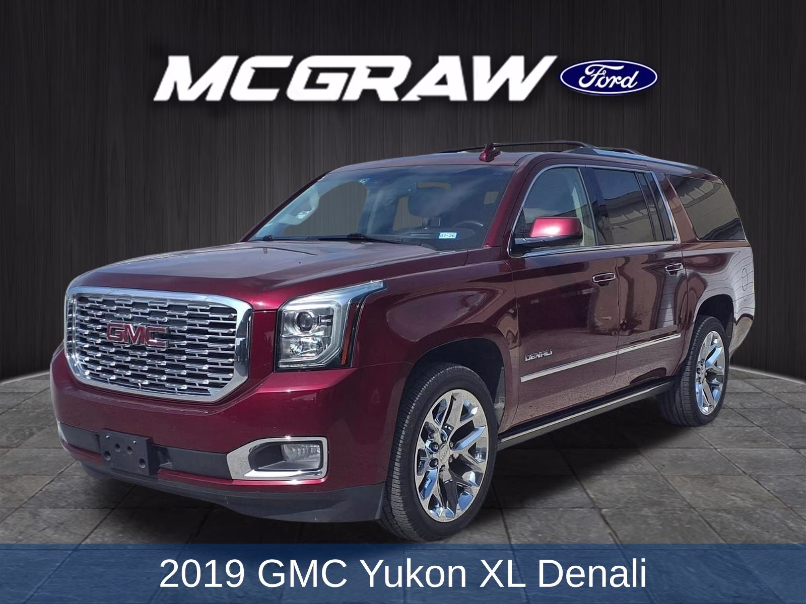 2019 Crimson Red GMC Yukon XL Denali 4X4 SUV