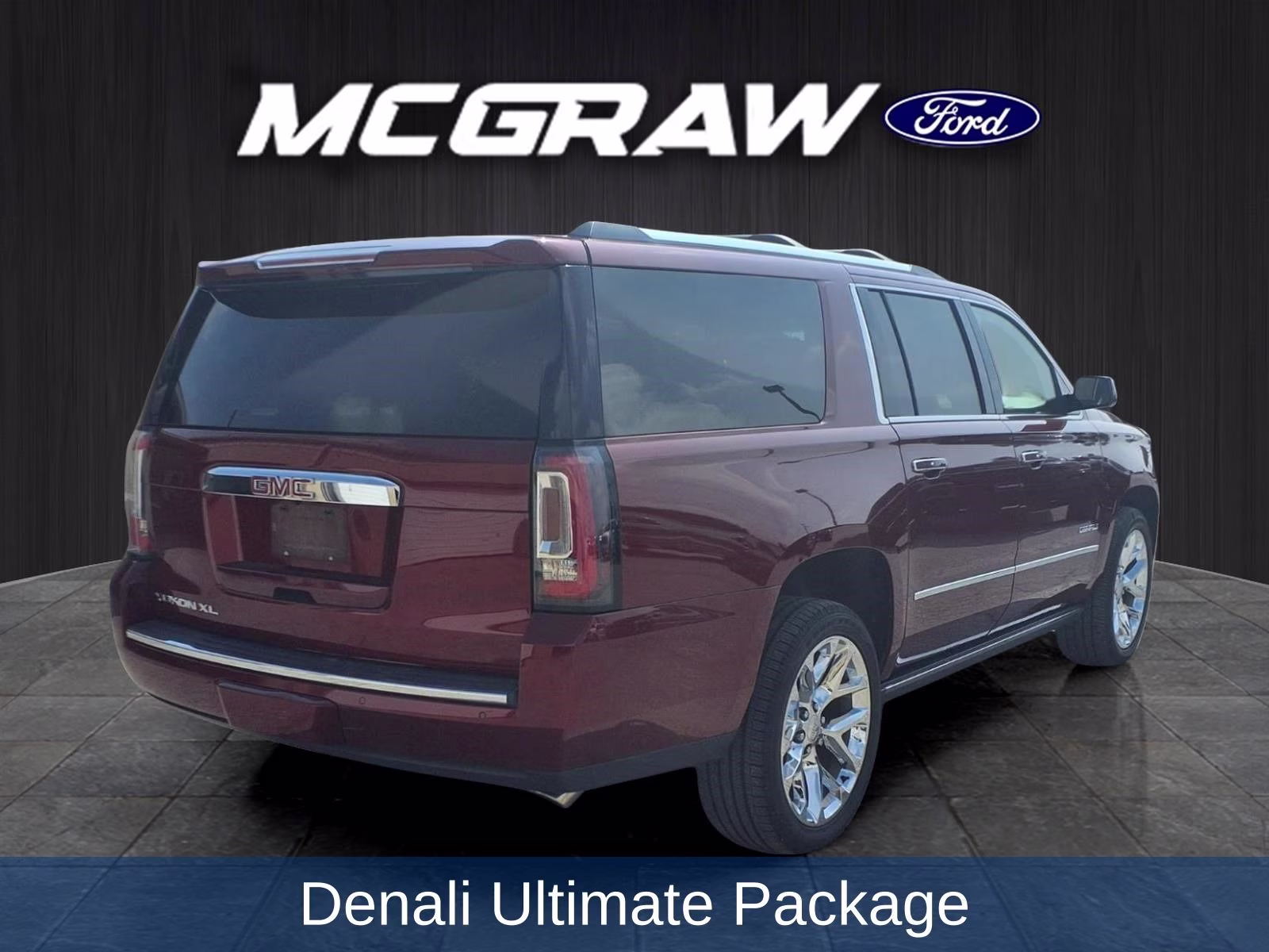 2019 Crimson Red GMC Yukon XL Denali 4X4 SUV