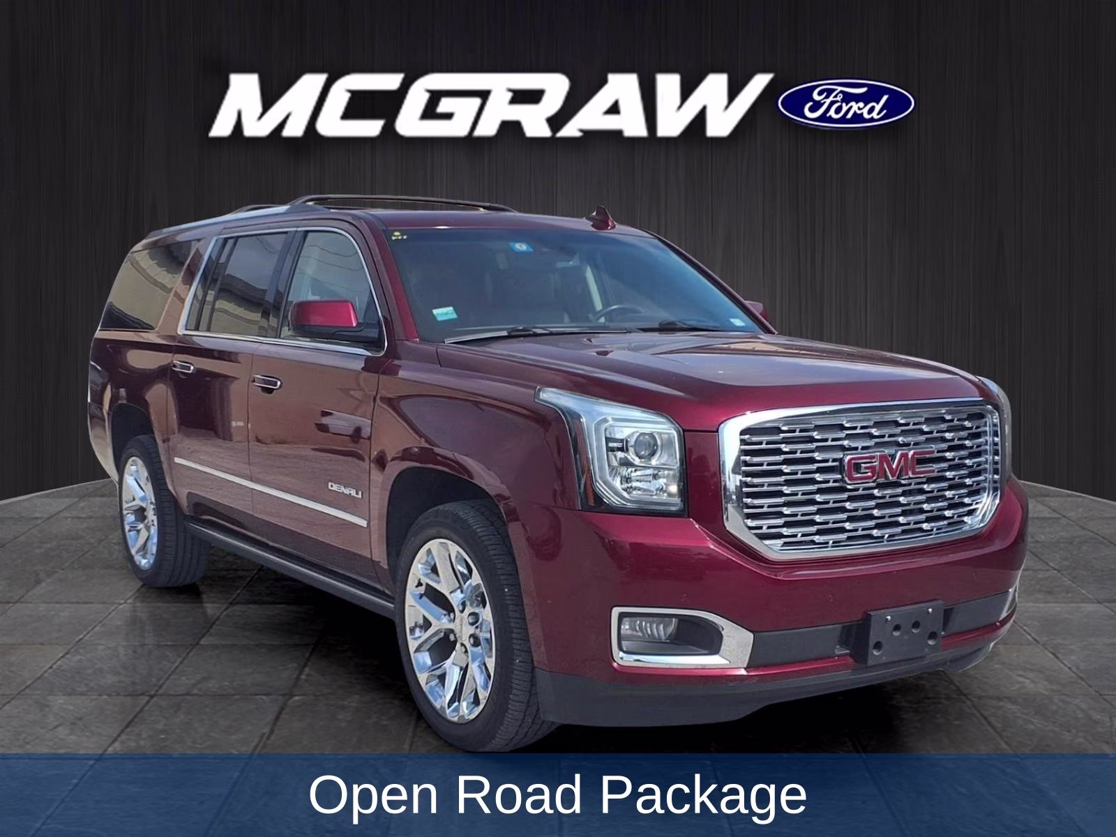 2019 Crimson Red GMC Yukon XL Denali 4X4 SUV
