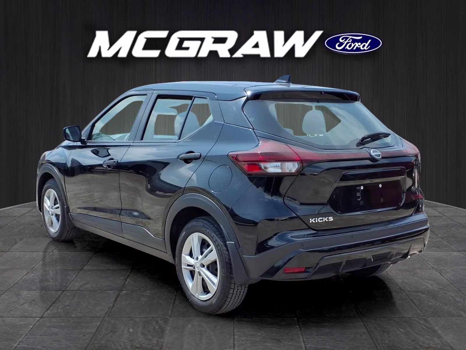 2024 Super Black Nissan Kicks S FWD SUV
