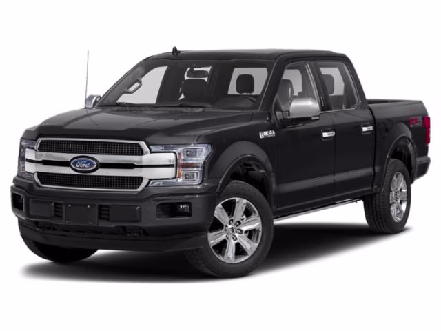 2020 Black Ford F-150 Platinum 4X4 Truck