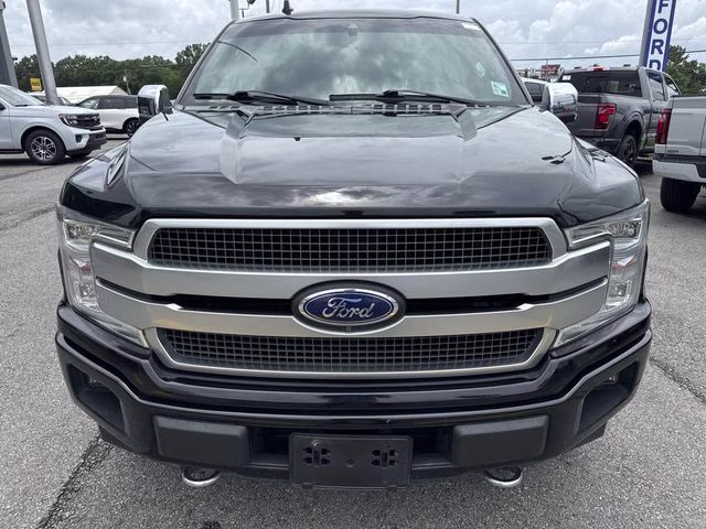 2020 Black Metallic Ford F-150 Platinum 4X4 Truck