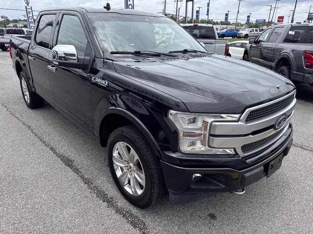 2020 Black Metallic Ford F-150 Platinum 4X4 Truck