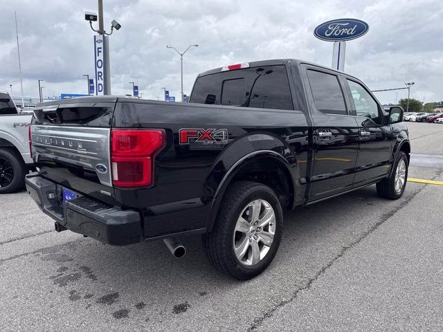 2020 Black Metallic Ford F-150 Platinum 4X4 Truck
