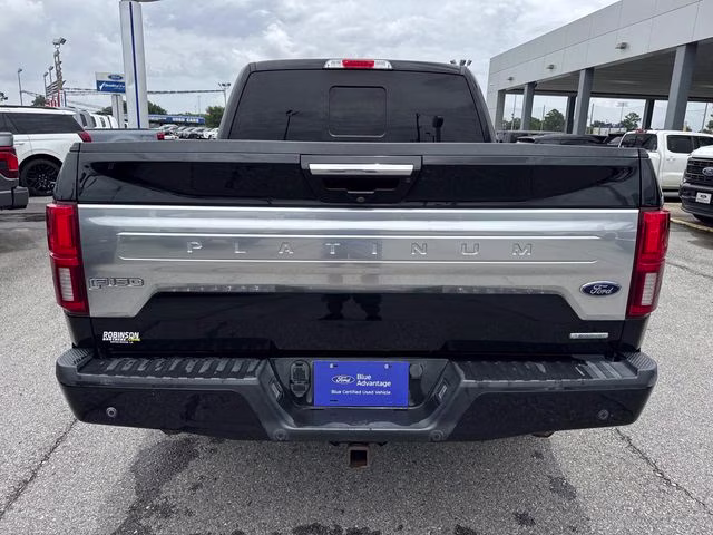 2020 Black Metallic Ford F-150 Platinum 4X4 Truck