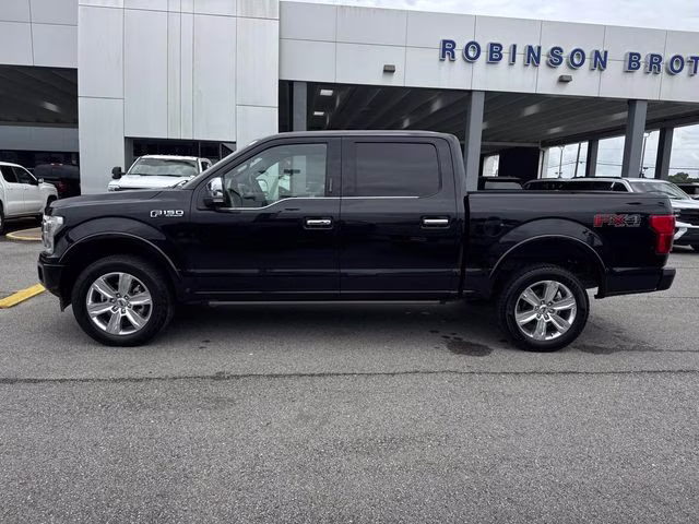2020 Black Metallic Ford F-150 Platinum 4X4 Truck