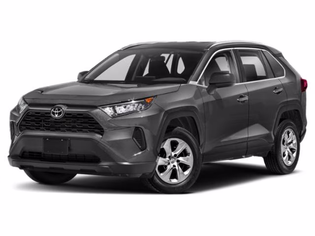 2021 Gray Toyota RAV4 LE FWD SUV
