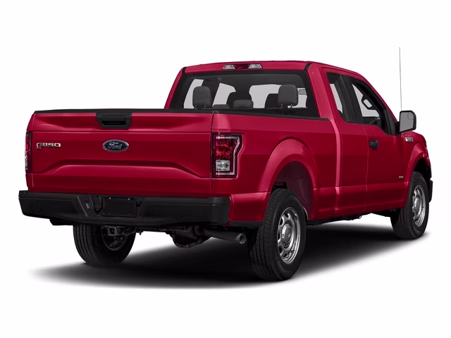 2017 Race Red Ford F-150 XL 4X4 Truck