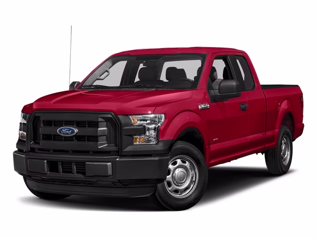 2017 Race Red Ford F-150 XL 4X4 Truck