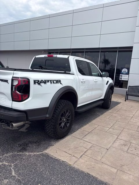 2025 Oxford White Ford Ranger Raptor 4X4 Truck