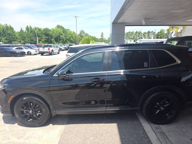 2023 Black Honda CR-V Hybrid Sport FWD SUV