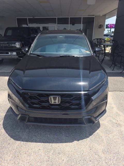 2023 Black Honda CR-V Hybrid Sport FWD SUV