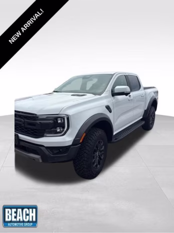 2025 Oxford White Ford Ranger Raptor 4X4 Truck