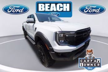 2025 Oxford White Ford Ranger Raptor 4X4 Truck
