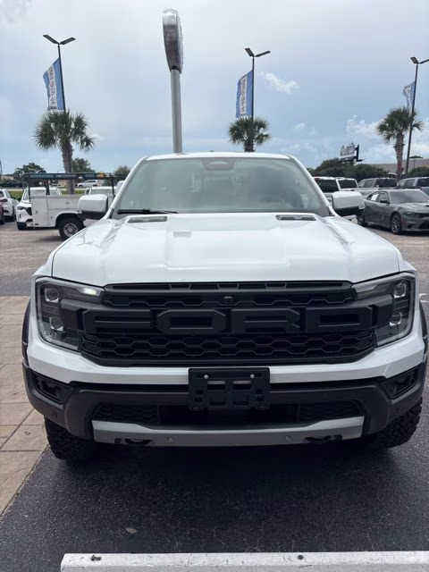 2025 Oxford White Ford Ranger Raptor 4X4 Truck
