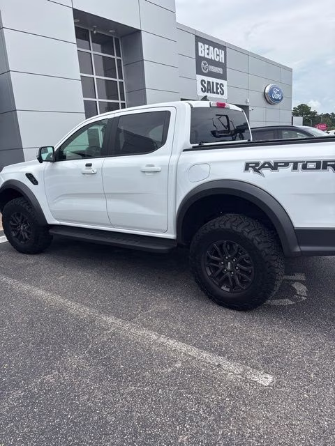 2025 Oxford White Ford Ranger Raptor 4X4 Truck