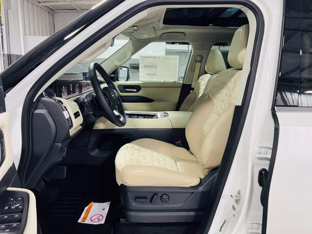 2026 Aspen White/Super Black Nissan Armada Platinum 4X4 SUV