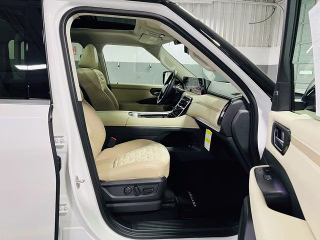 2026 Aspen White/Super Black Nissan Armada Platinum 4X4 SUV