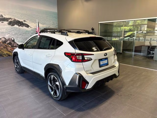 2024 Crystal White Pearl Subaru Crosstrek Limited AWD SUV