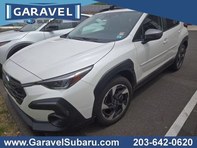 2024 Crystal White Pearl Subaru Crosstrek Limited AWD SUV